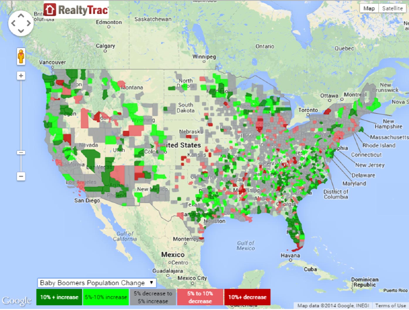 Millennials Urbanizing, Boomers Suburbanizing in U.S. - WORLD PROPERTY ...