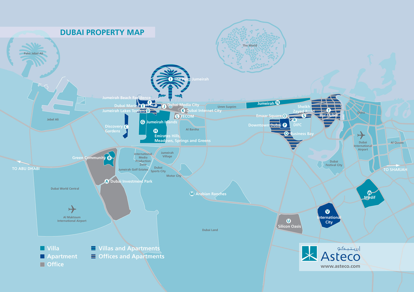 Q4 Dubai Property Map 